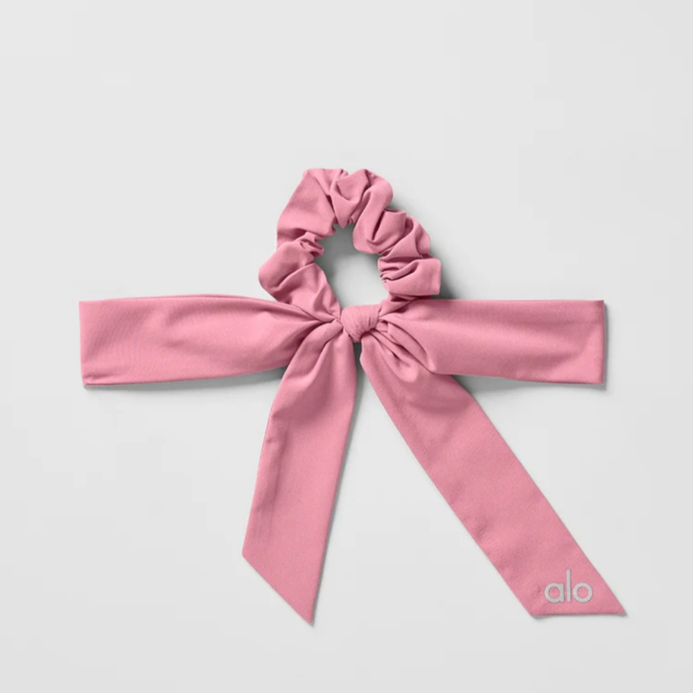 ALO Yoga Pink Hair Scrunchie